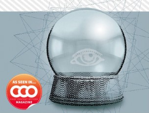 crystal ball with eye-illustration