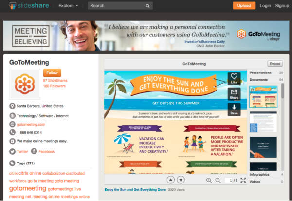 meeting is believing-gotomeeting slideshare example