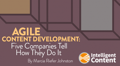 Agile-content-development-intelligent-content