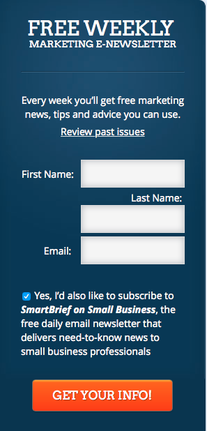 Duct tape marketing subscribe