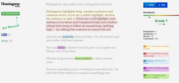 hemingway-screenshot