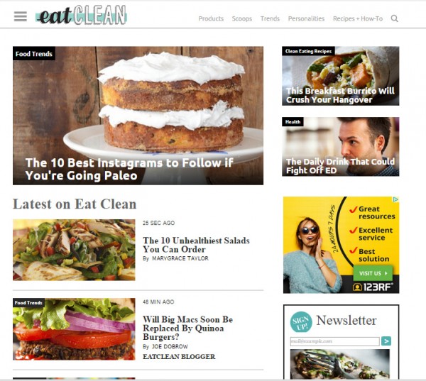 eatclean-website