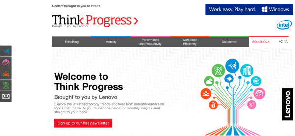 Lenovo - think progress