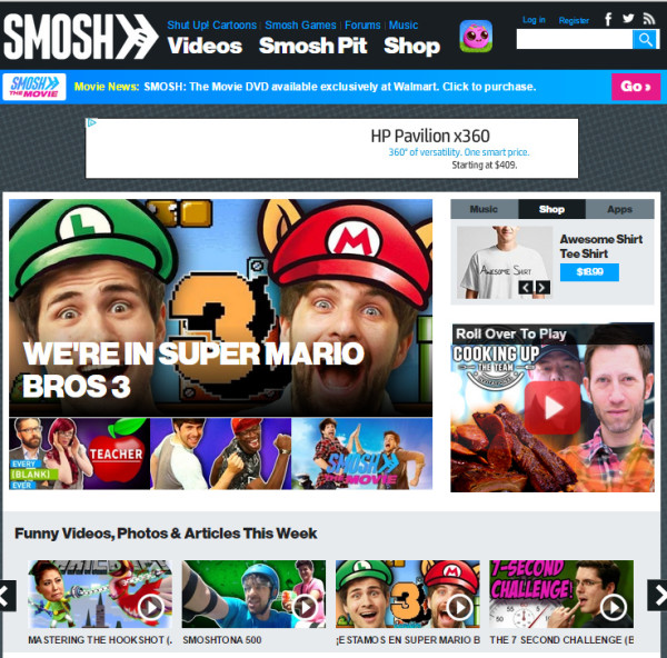 smosh-website