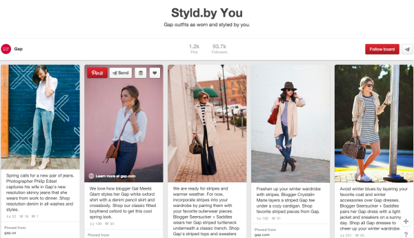 Gap Styl.d by you board
