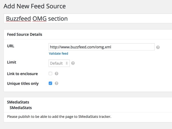 WordPress-RSS-aggregator