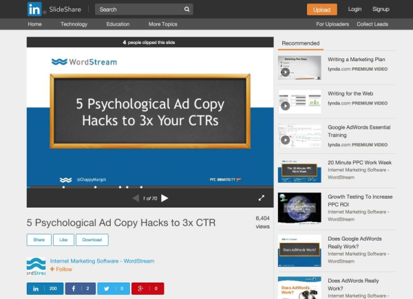 WordStream-article-slideshare