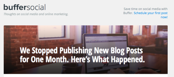 buffer social curation experiment