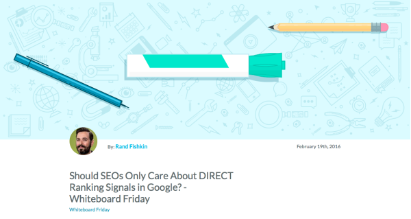 moz whiteboard friday