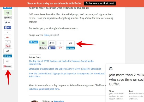 Buffer-social-sharing