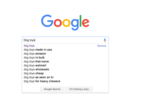 Dog toys screenshot