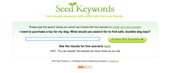 Seed Keywords