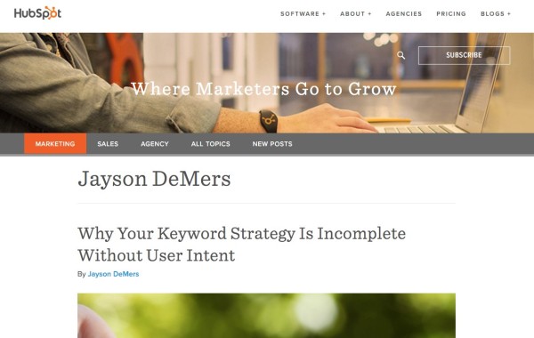 HubSpot-Jayson DeMers