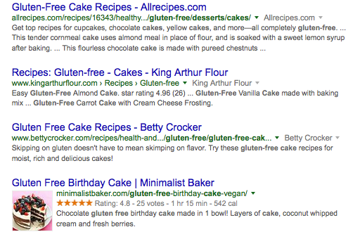 Rich Search Results