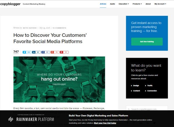 copyblogger-website-example