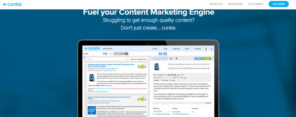 curata-curation-screenshot