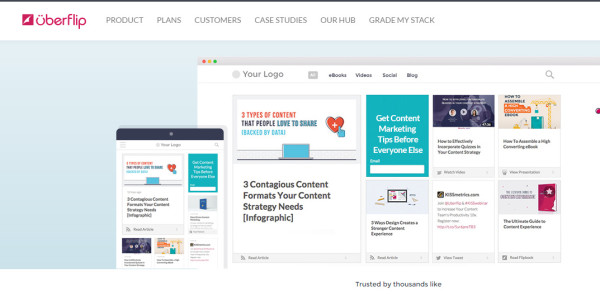 uberflip-content-hub-screenshot