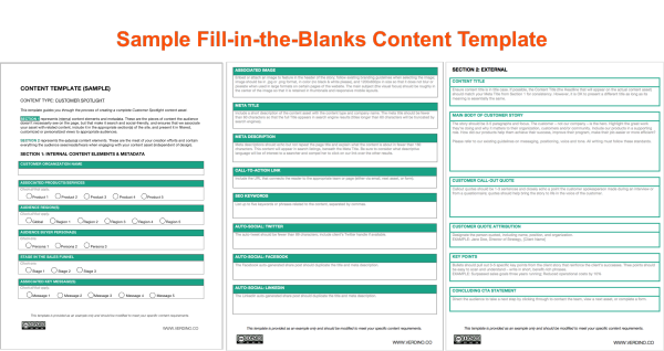 content-template-sample