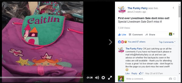Funky-fairy-livestream-campaign