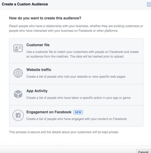 Custom-audience