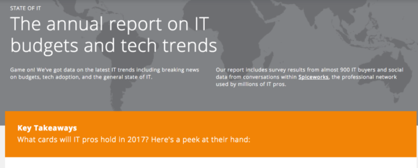 State-of-it-annual report