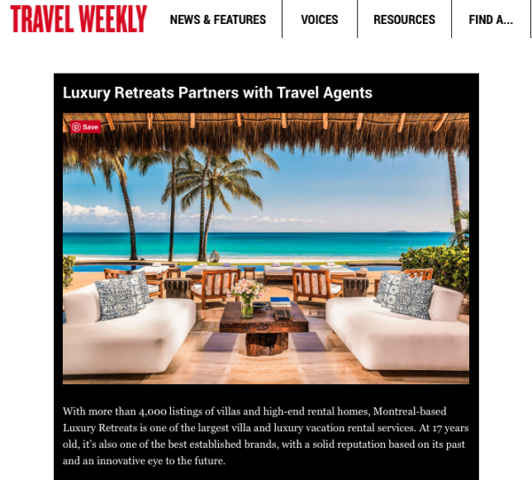 Travel weekly - luxury
