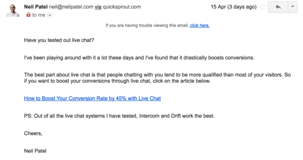 concise-copy-email-example