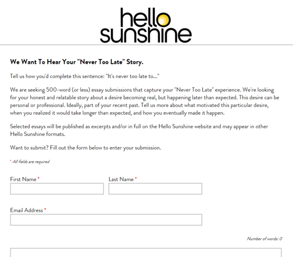 hello-sunshine