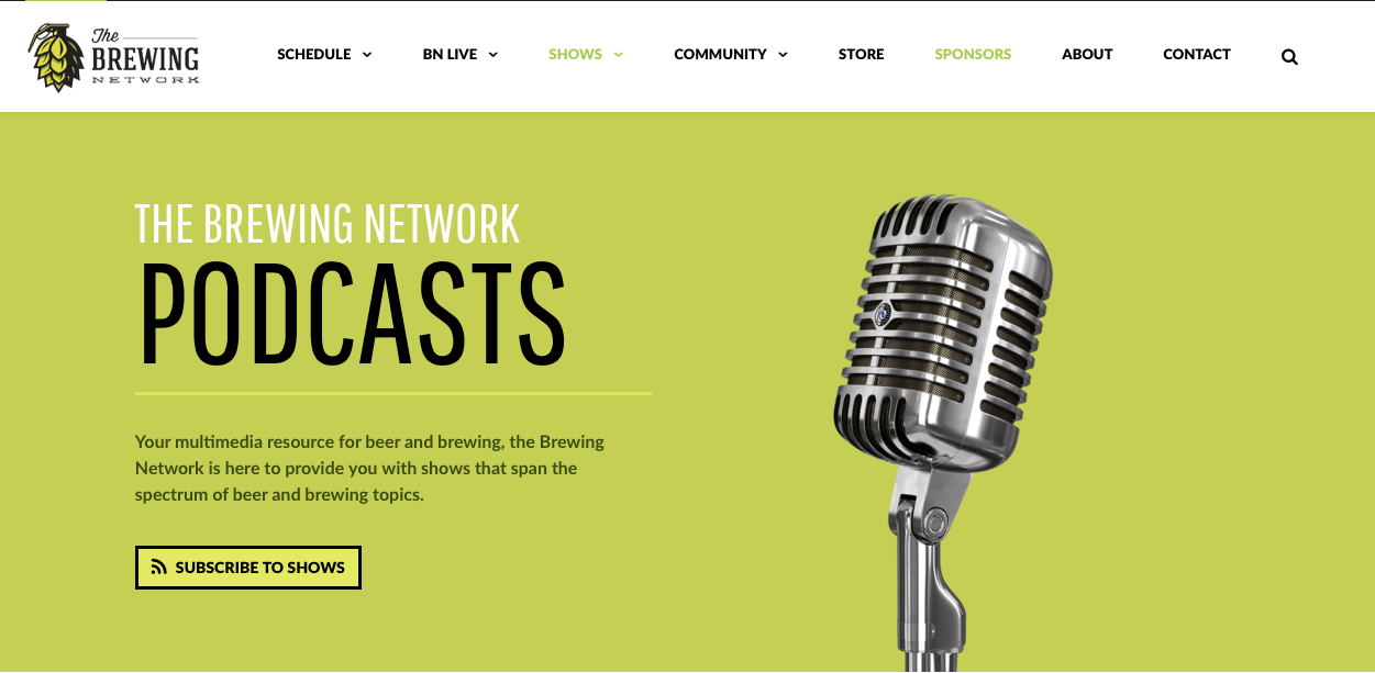 Brewing network podcasts