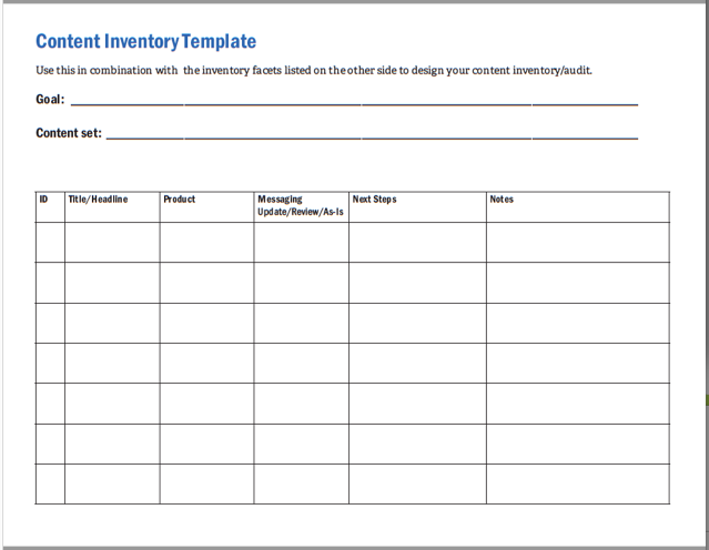 audit-template