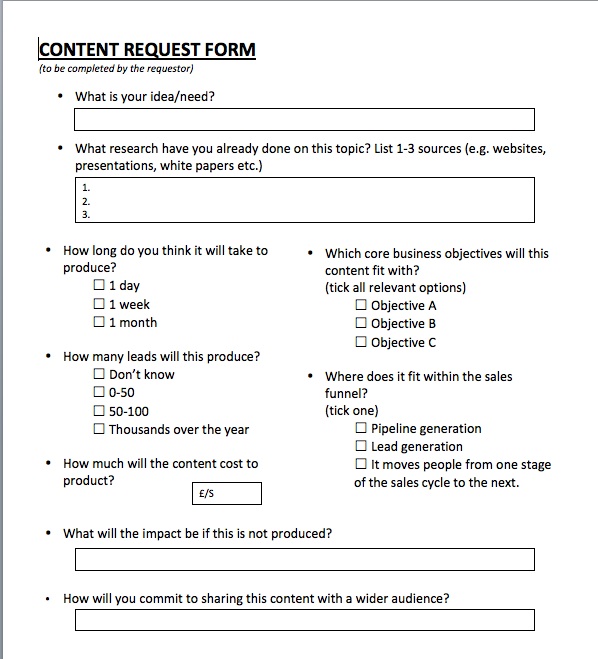 content-request-form-matrix