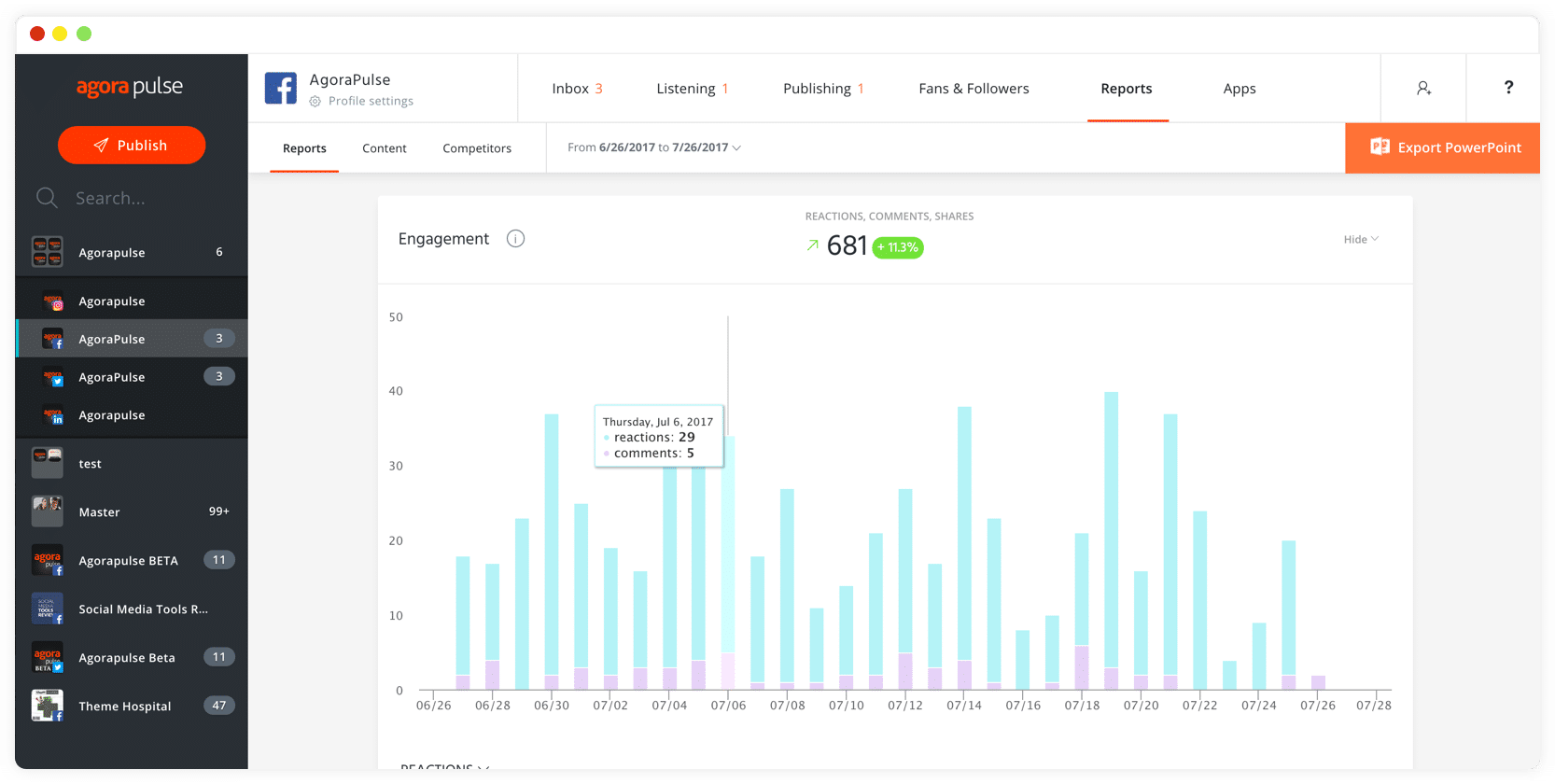 agorapulse-report-example
