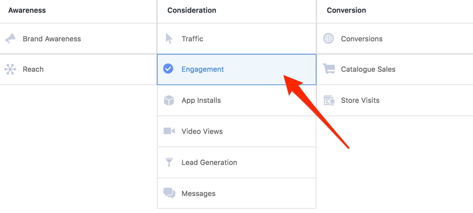 facebook-ad-engagement-setup