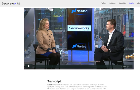 secureworks-interview-video