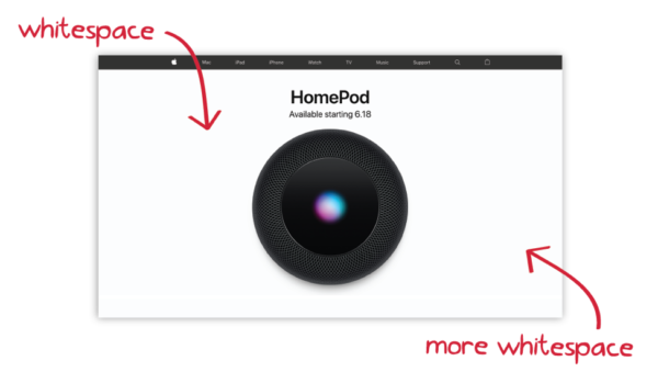 website-whitespace-example