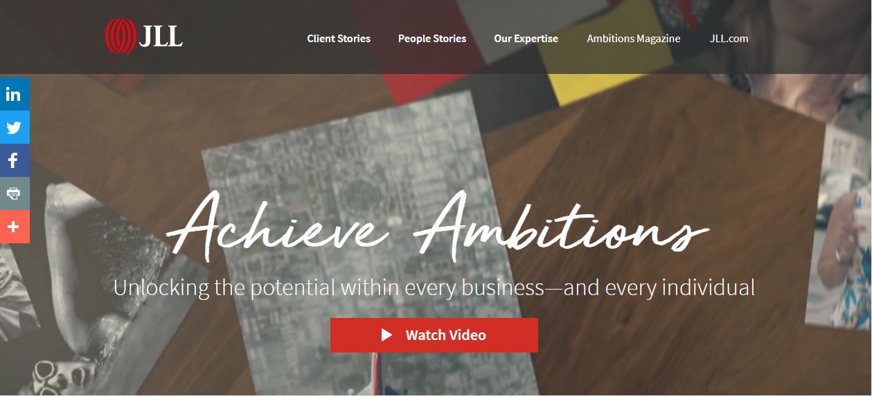 ambitions-website-example