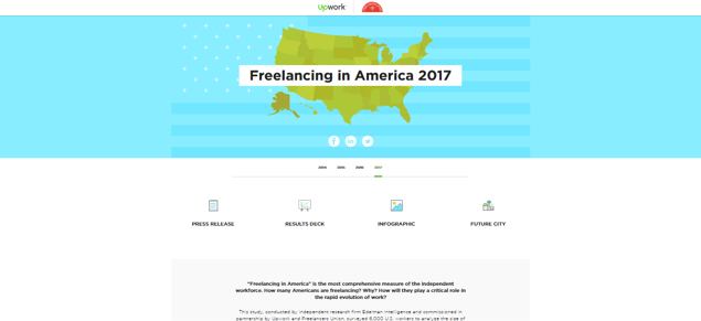 upwork-freelancing-landing-page