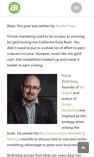 Content freelancer test post example