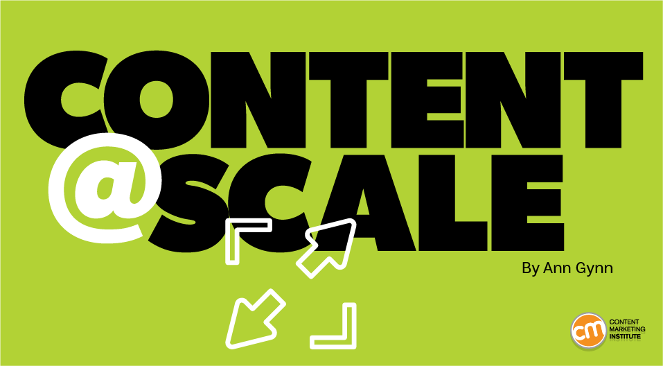 Scaling Production by Focusing on Content Operations