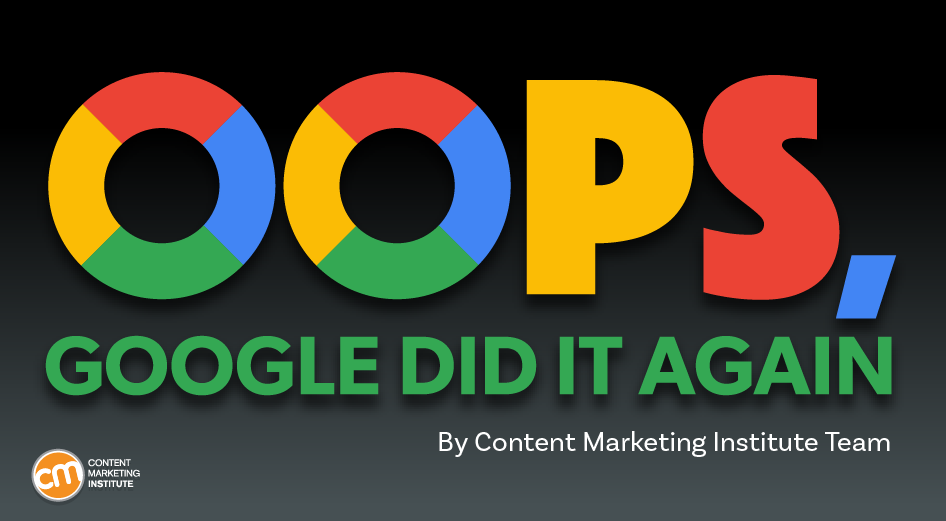 Oops, Google Did It Again — But You Still Need First-Party Data